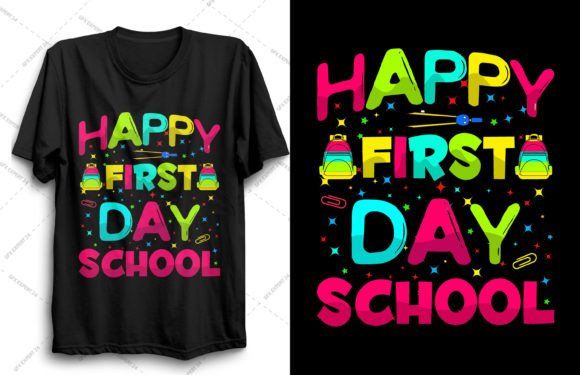 Back to School New T-Shirt Design Graphics