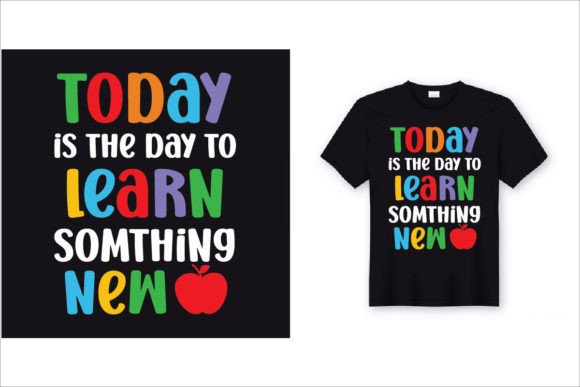 Back to School T-shirt Design: Graphics & Print Templates