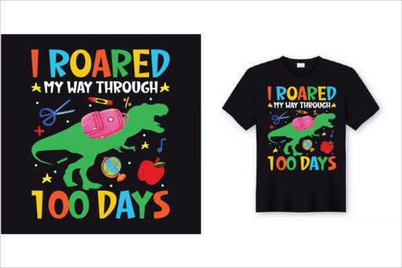 Back to School T-shirt for Kids: Graphics & Print Templates
