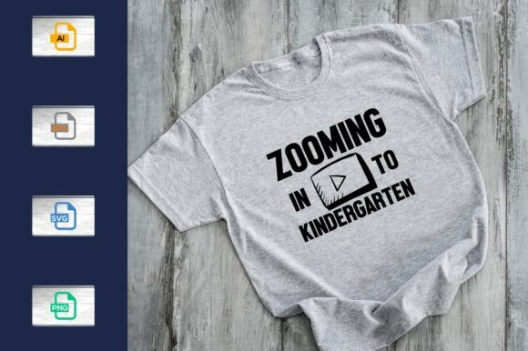 Back to School Zooming into Kindergarten Graphics