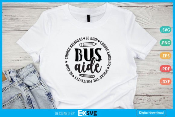 Bus Driver Aide Squad Back to School Graphics