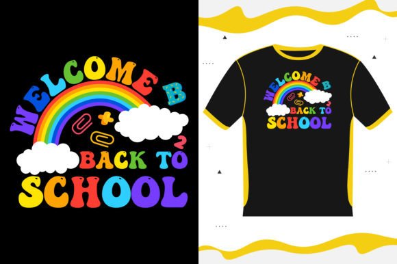WELCOME BACK to SCHOOL Graphics & T-Shirt Designs